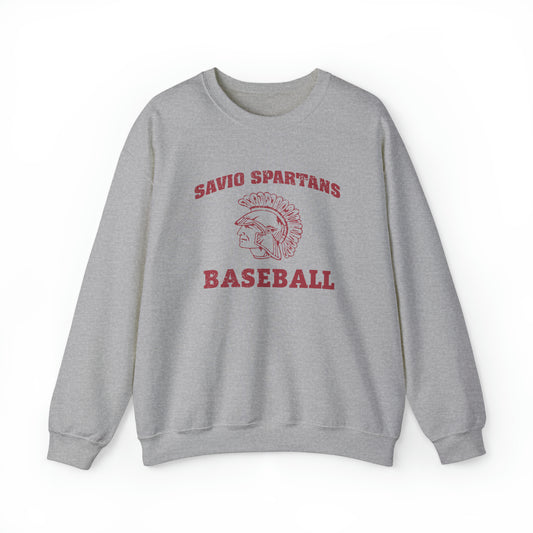 Savio Prep Baseball Crewneck Sweatshirt