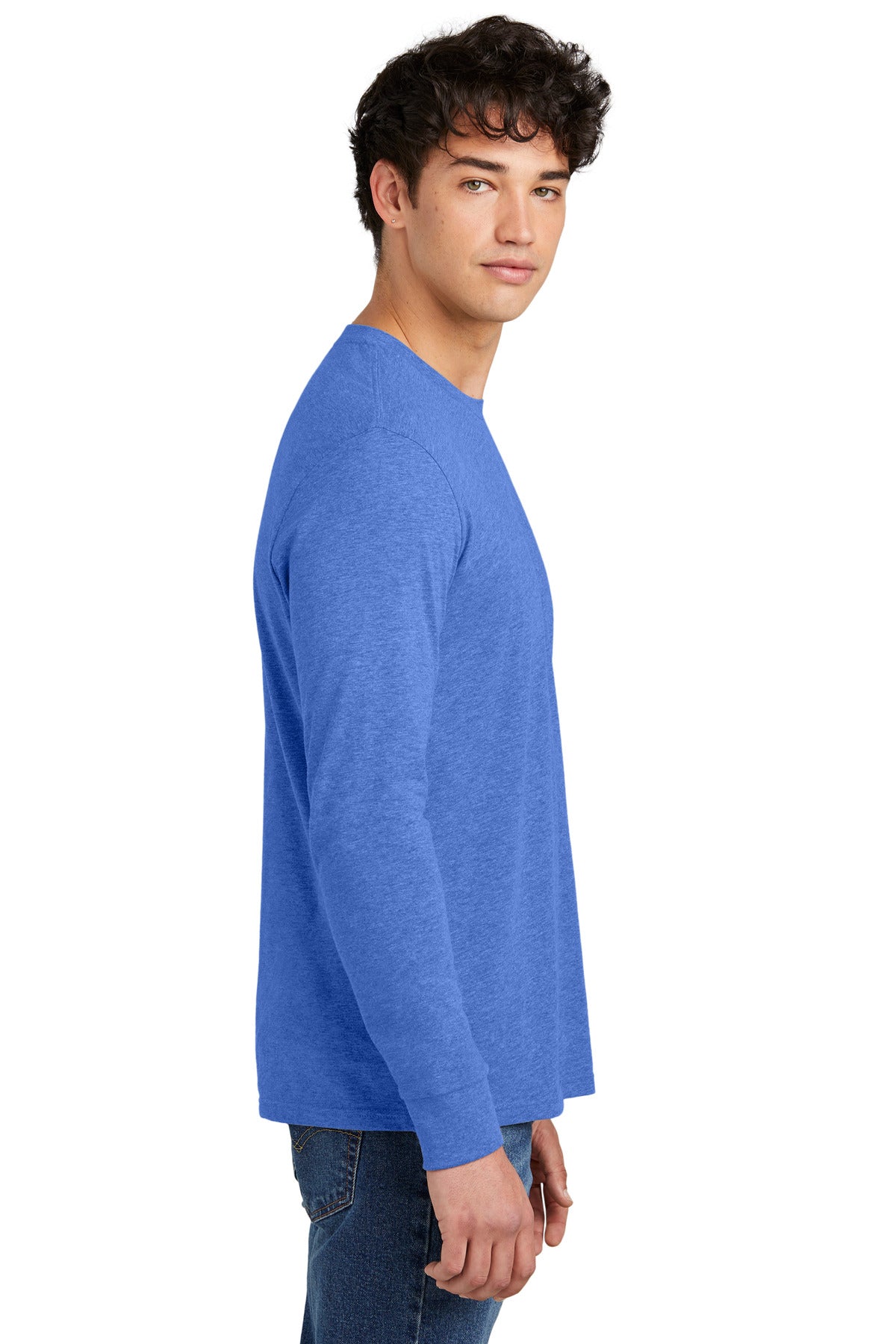 District Perfect Blend CVC Long Sleeve Tee DT109