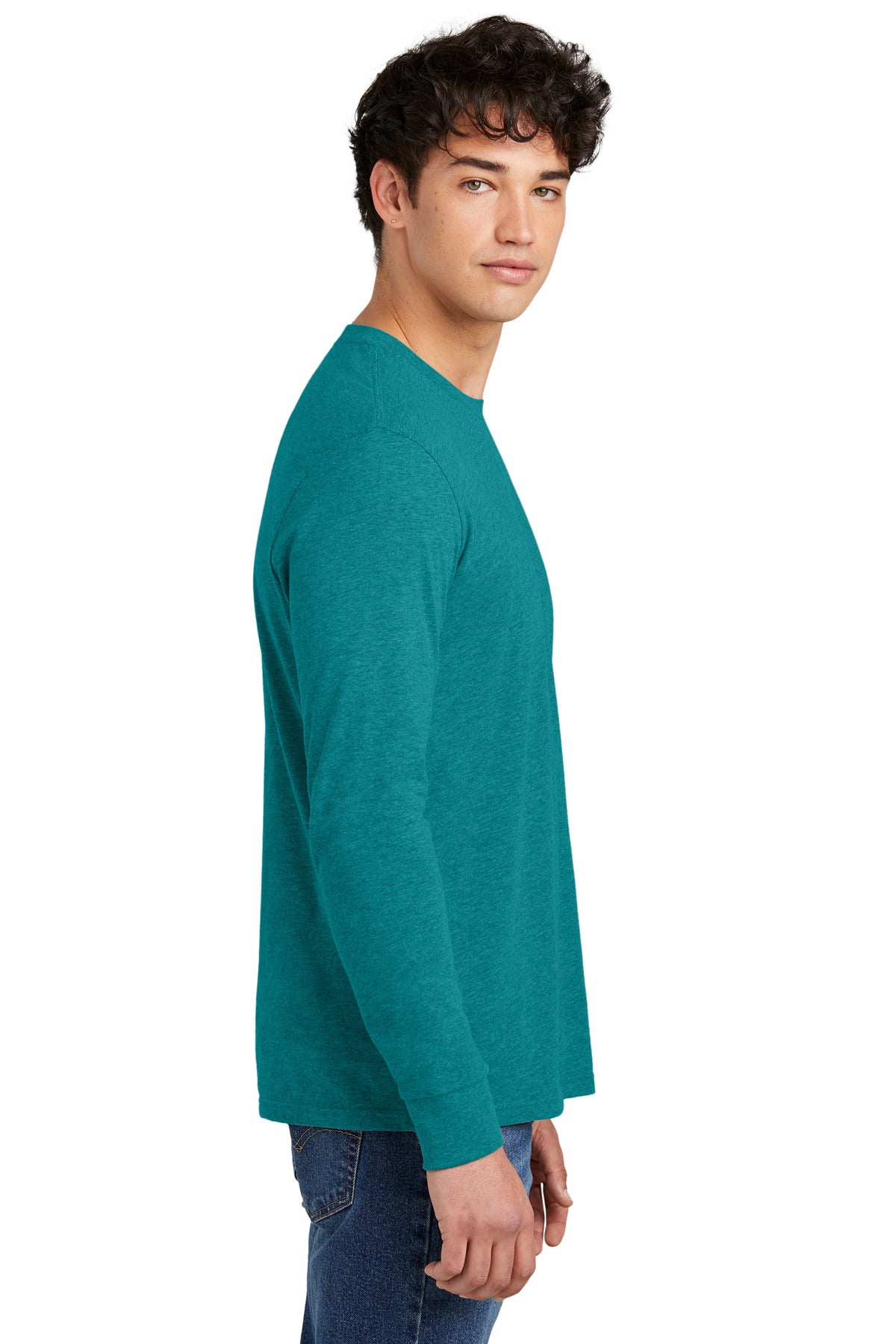 District Perfect Blend CVC Long Sleeve Tee DT109