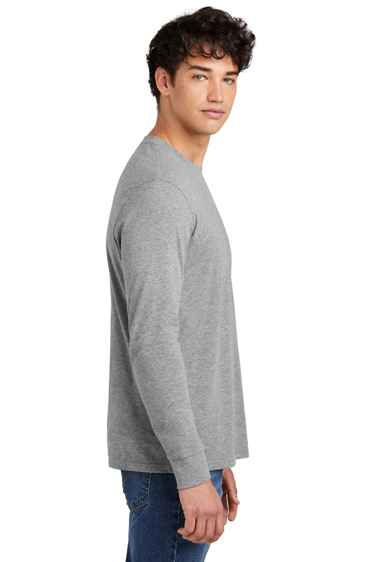 District Perfect Blend CVC Long Sleeve Tee DT109