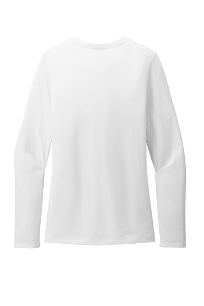 District Women's Perfect Blend CVC Long Sleeve Tee DT110