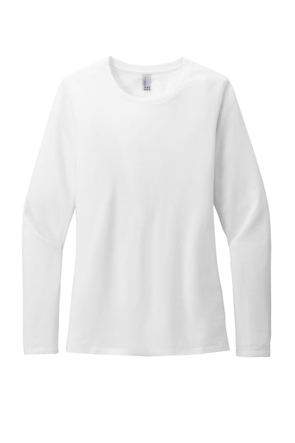 District Women's Perfect Blend CVC Long Sleeve Tee DT110