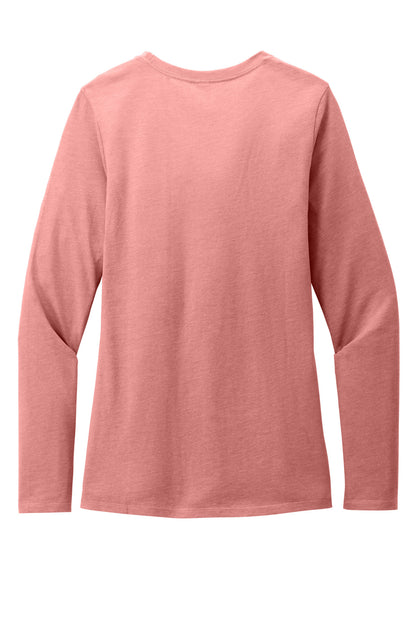 District Women's Perfect Blend CVC Long Sleeve Tee DT110