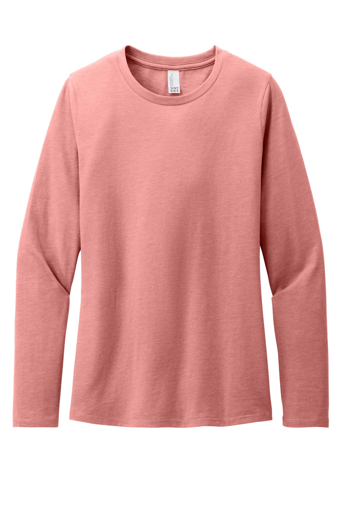 District Women's Perfect Blend CVC Long Sleeve Tee DT110