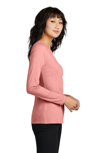 District Women's Perfect Blend CVC Long Sleeve Tee DT110