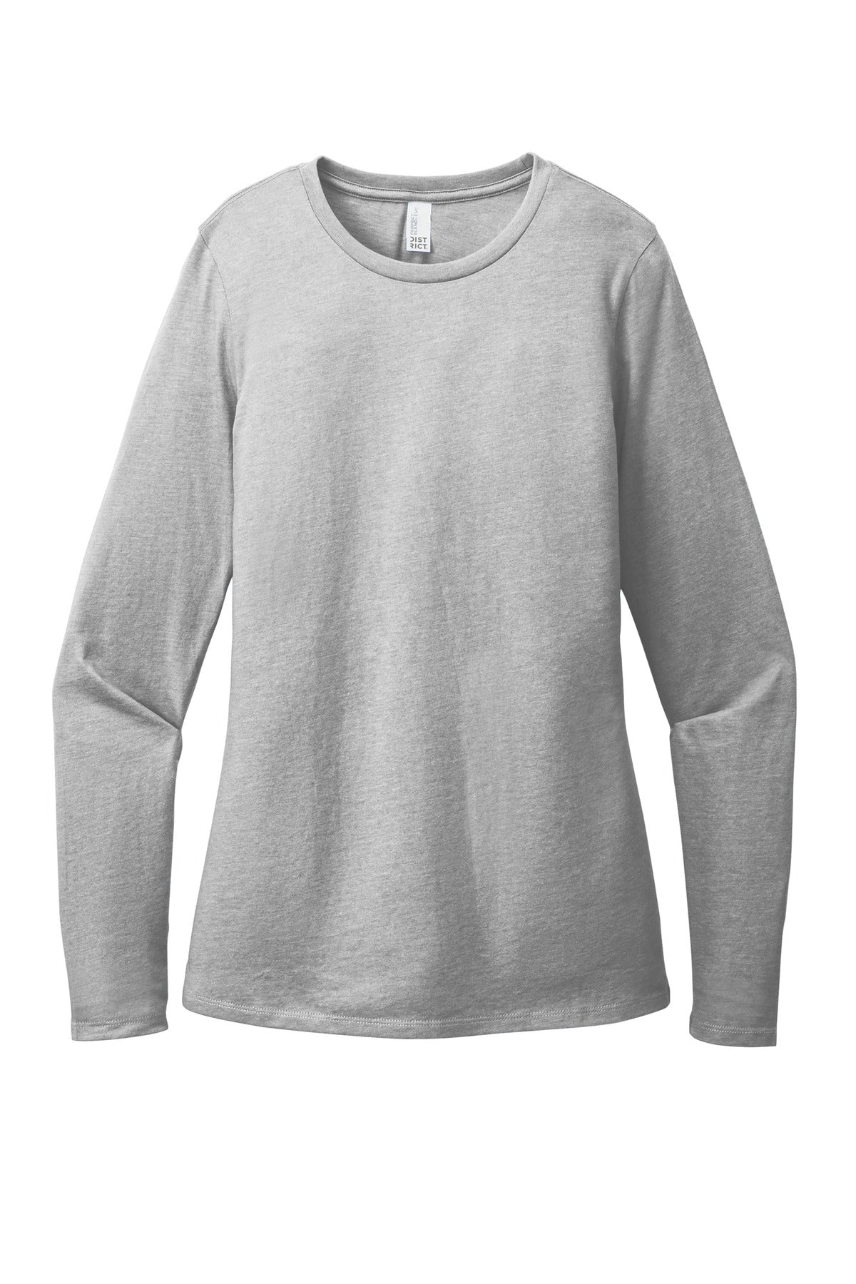 District Women's Perfect Blend CVC Long Sleeve Tee DT110