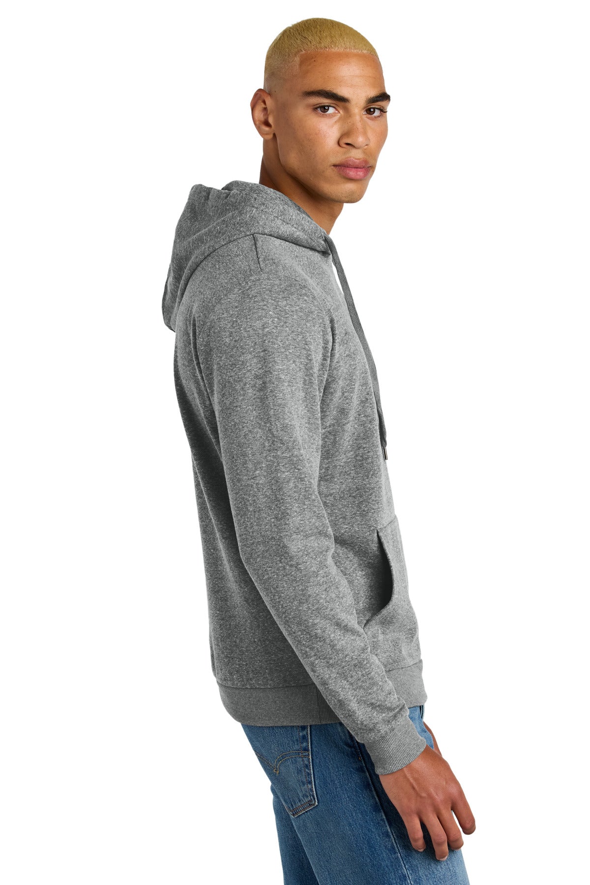 District Perfect Tri Fleece Pullover Hoodie DT1300