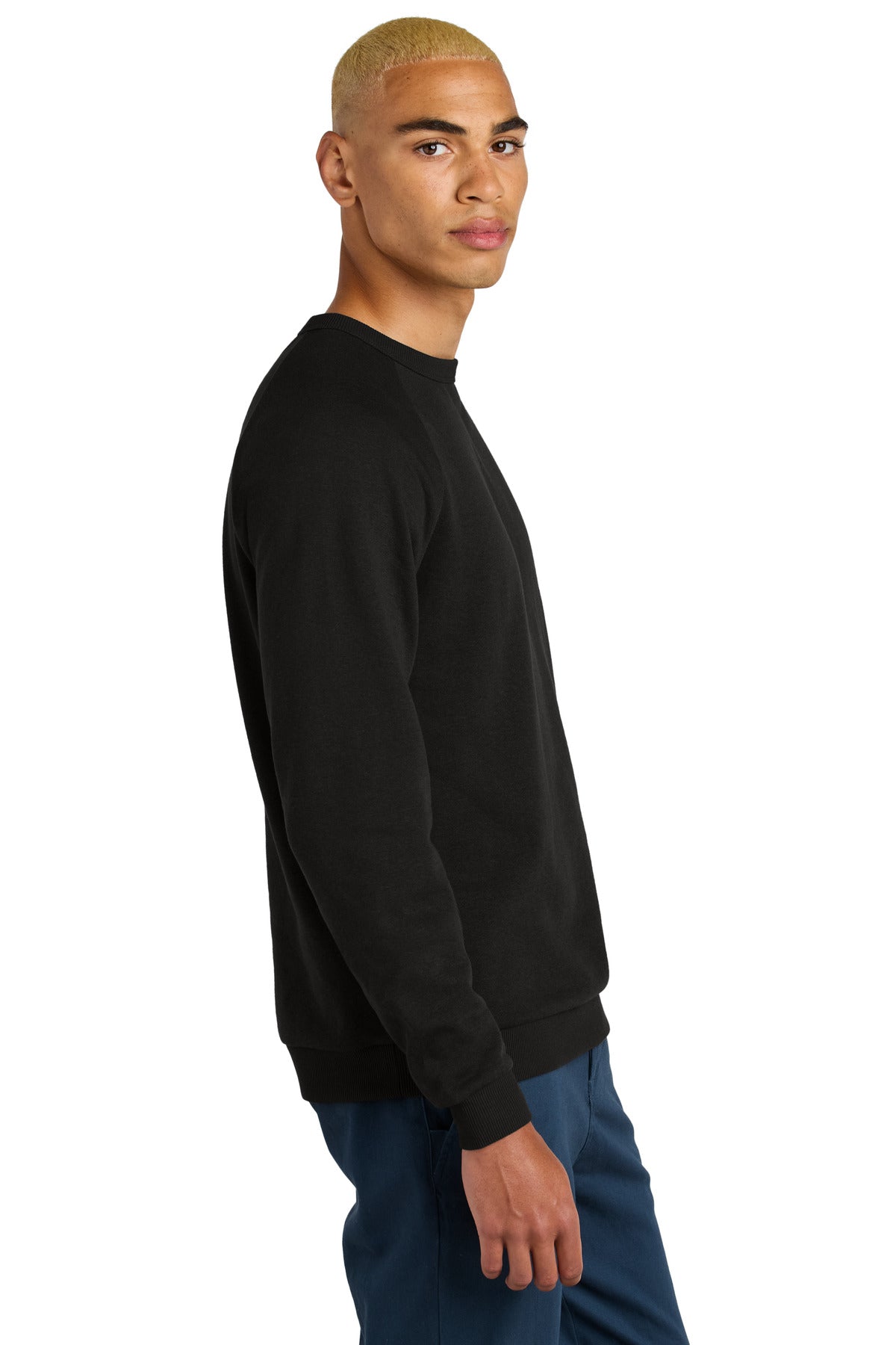 District Perfect Tri Fleece Crewneck Sweatshirt DT1304