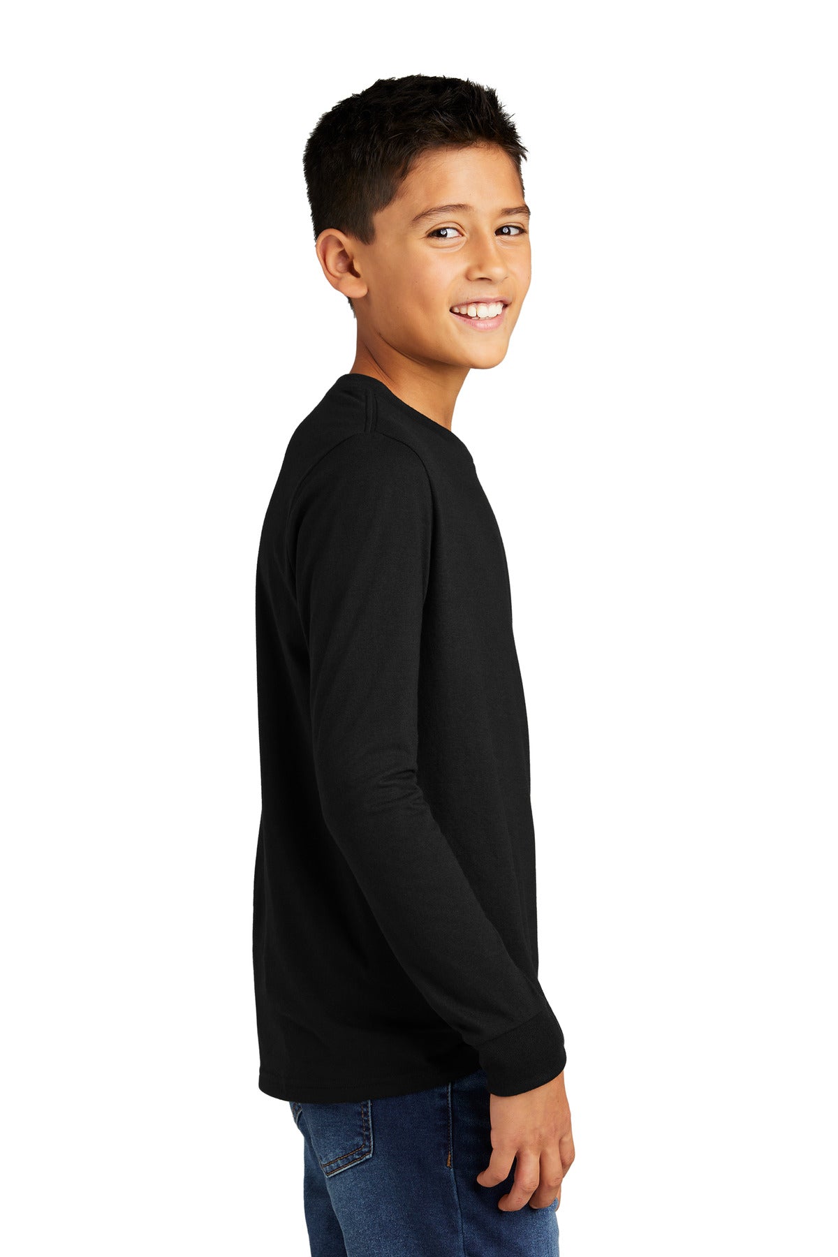 District Youth Perfect Tri Long Sleeve Tee DT132Y