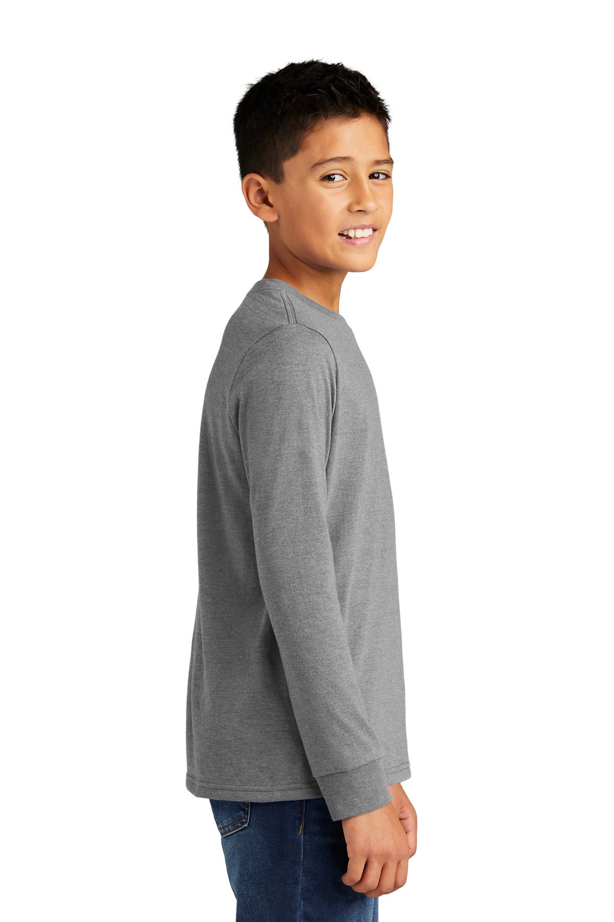 District Youth Perfect Tri Long Sleeve Tee DT132Y