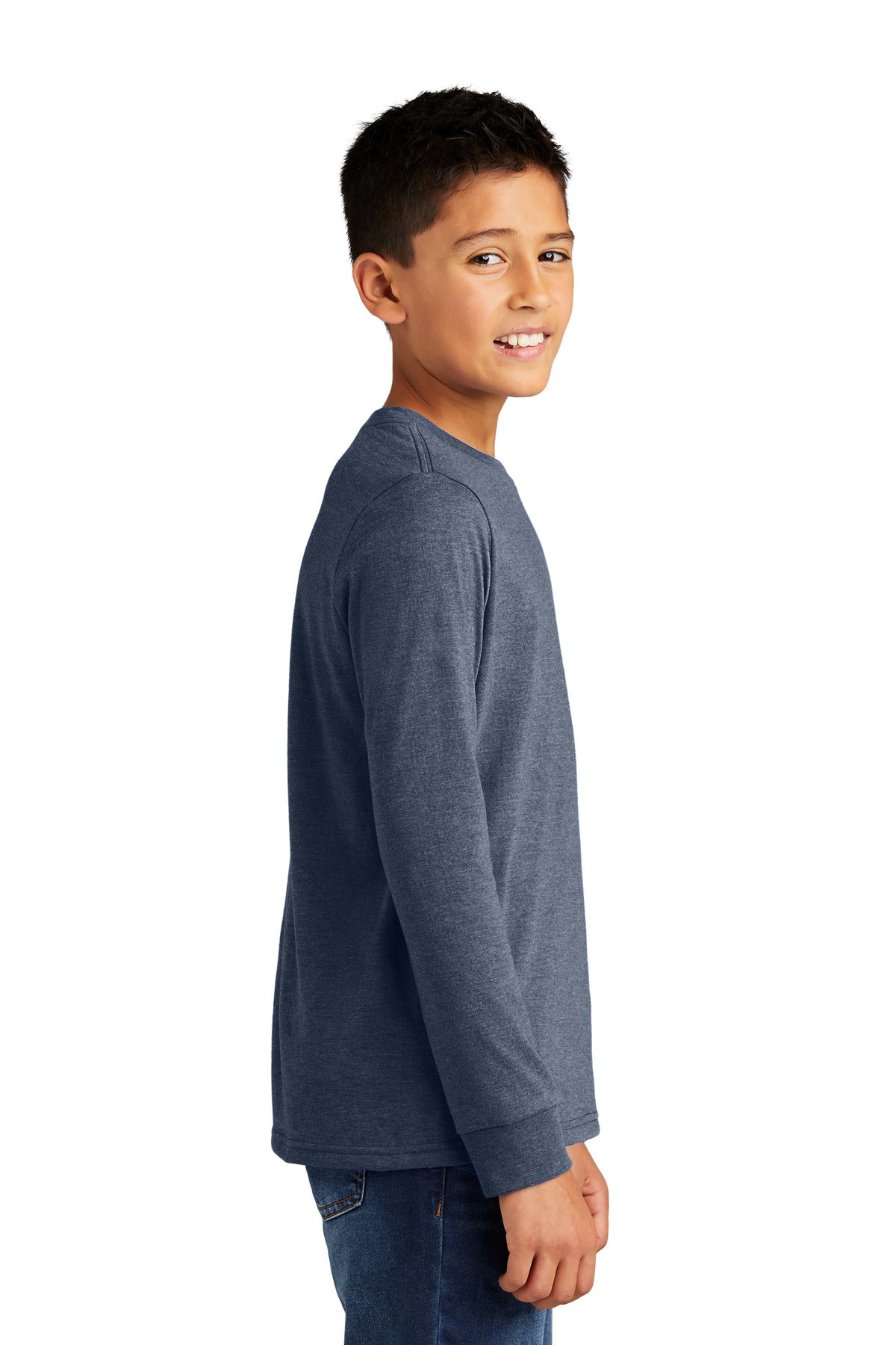 District Youth Perfect Tri Long Sleeve Tee DT132Y