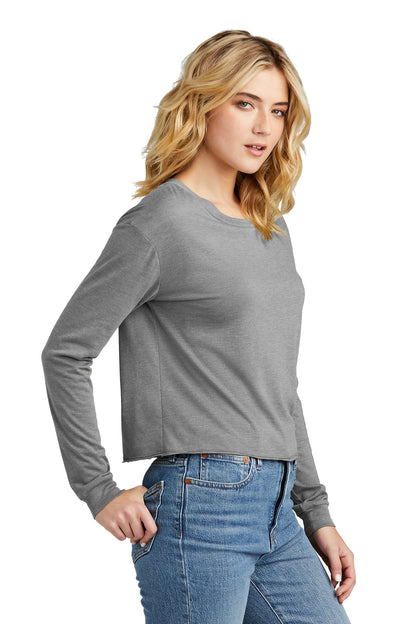 District Women's Perfect Tri Midi Long Sleeve Tee DT141