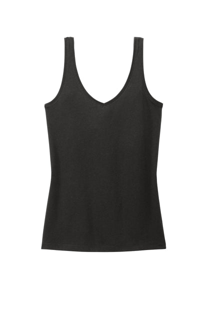 District Women's Perfect Blend CVC V-Neck Tank DT154