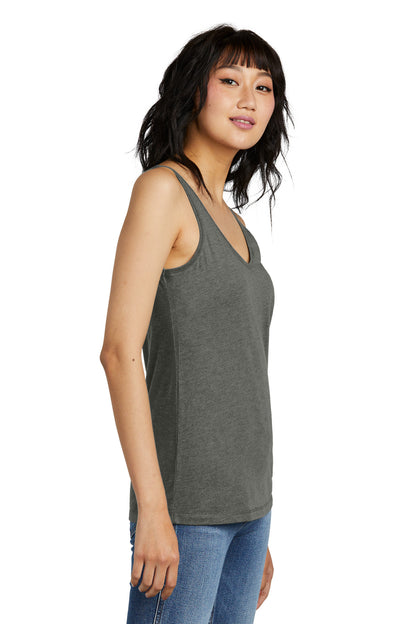 District Women's Perfect Blend CVC V-Neck Tank DT154