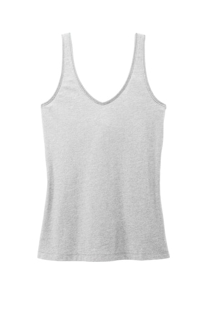 District Women's Perfect Blend CVC V-Neck Tank DT154