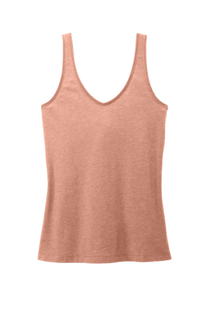 District Women's Perfect Blend CVC V-Neck Tank DT154