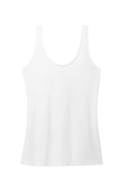 District Women's Perfect Blend CVC V-Neck Tank DT154