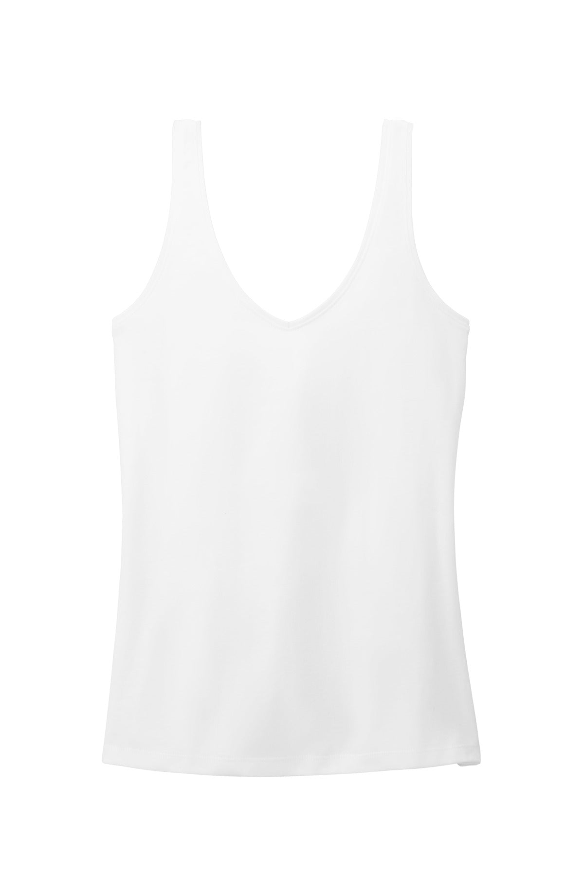 District Women's Perfect Blend CVC V-Neck Tank DT154