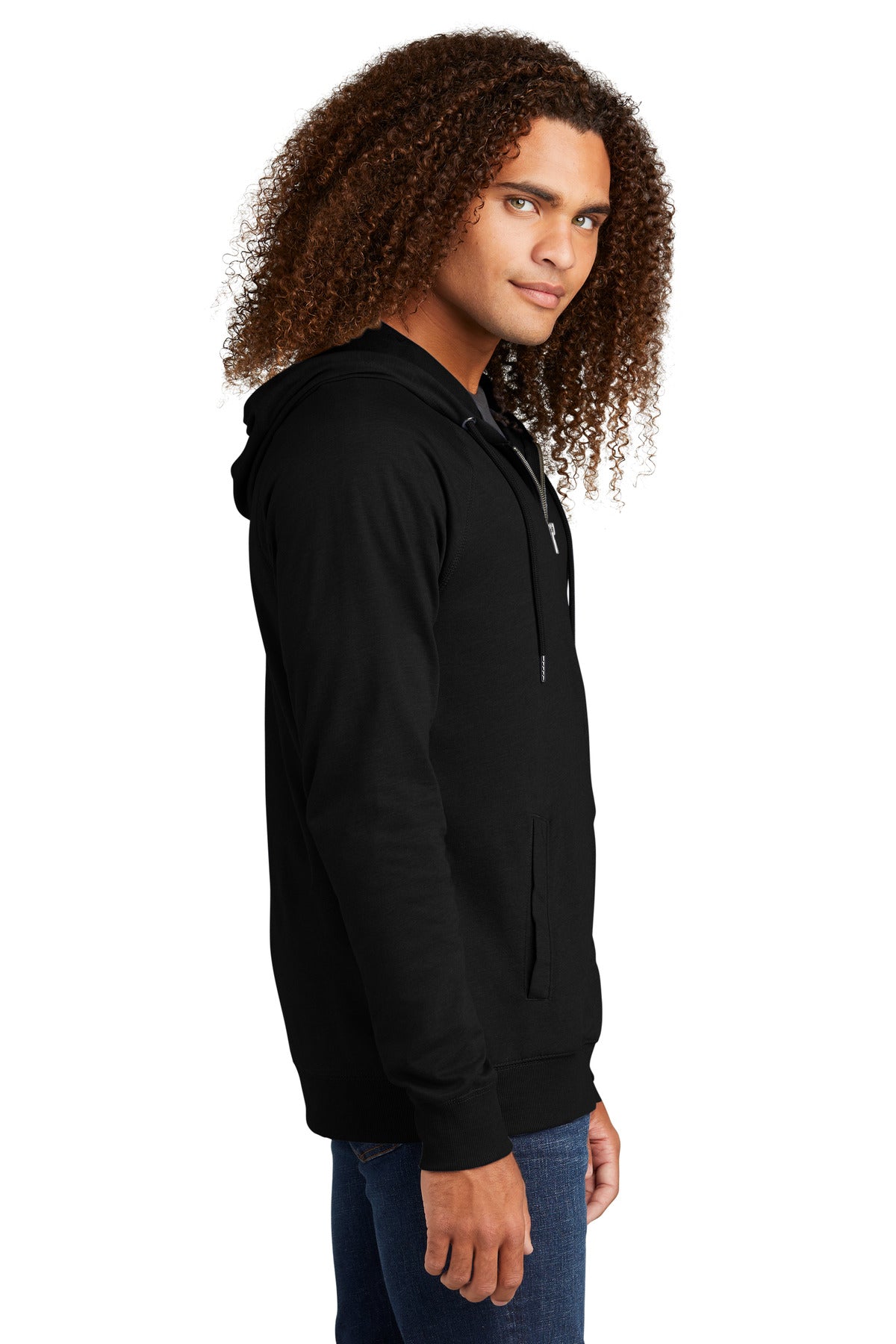 District Featherweight French Terry Full-Zip Hoodie DT573