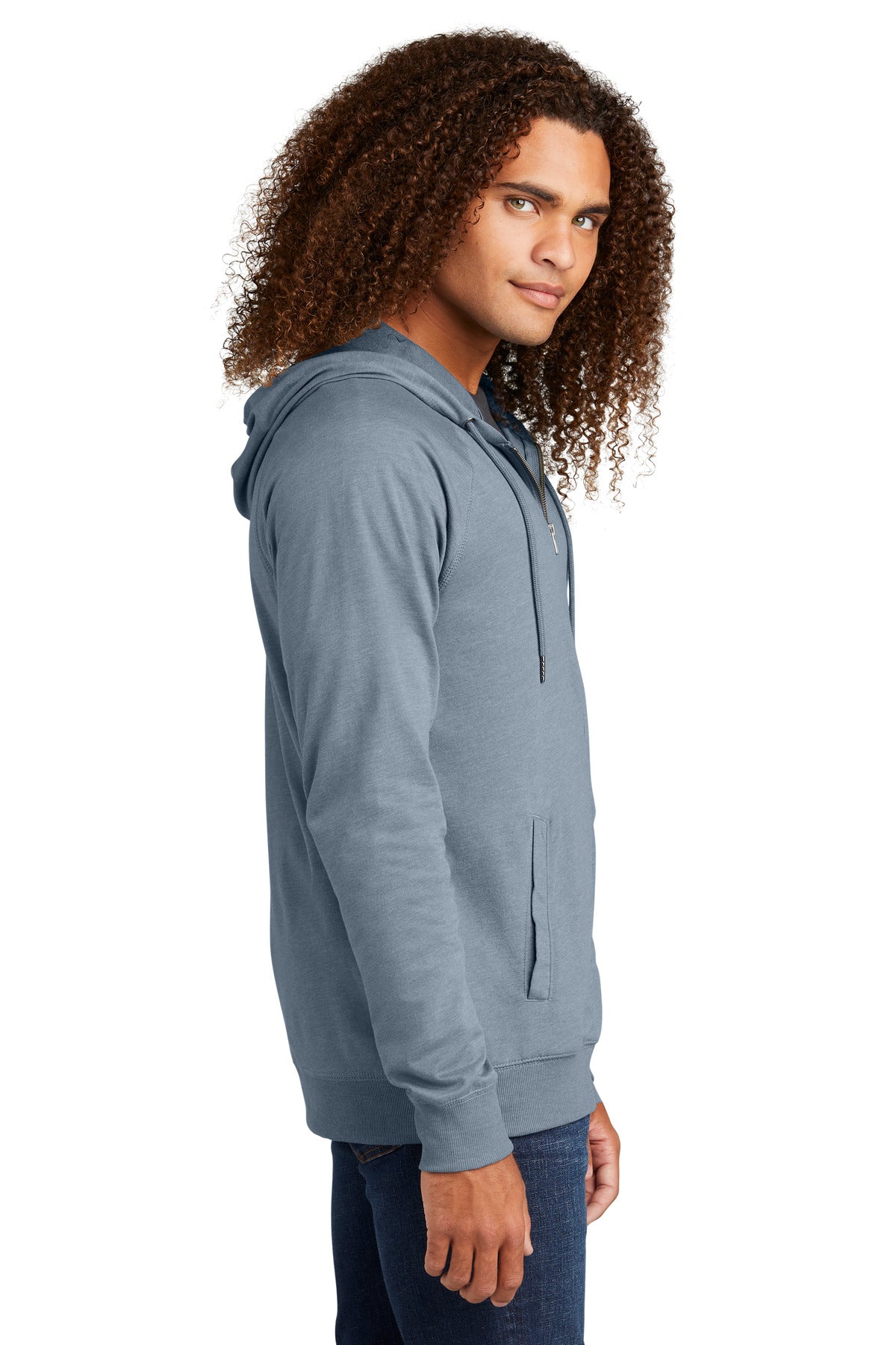 District Featherweight French Terry Full-Zip Hoodie DT573