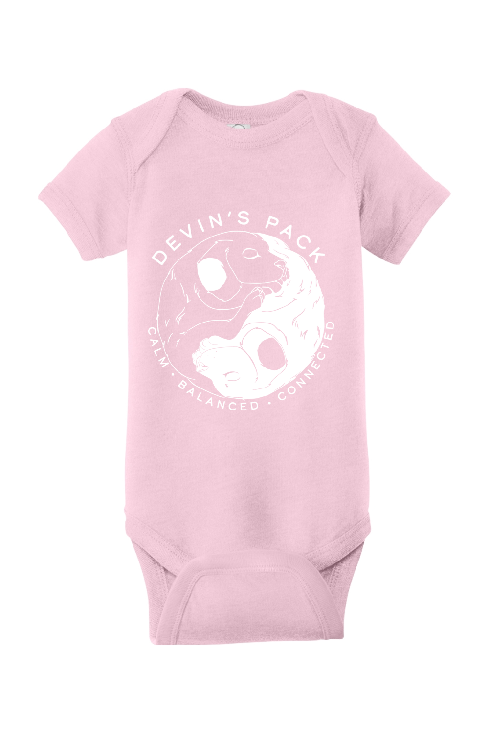 Devin's Pack Calm Balanced Connected Infant Fine Jersey Bodysuit