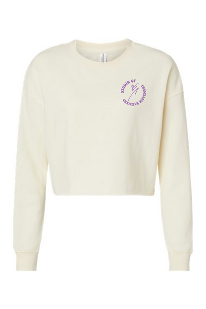 Studio of Creative Movement Cropped Crewneck Sweatshirt - Women's