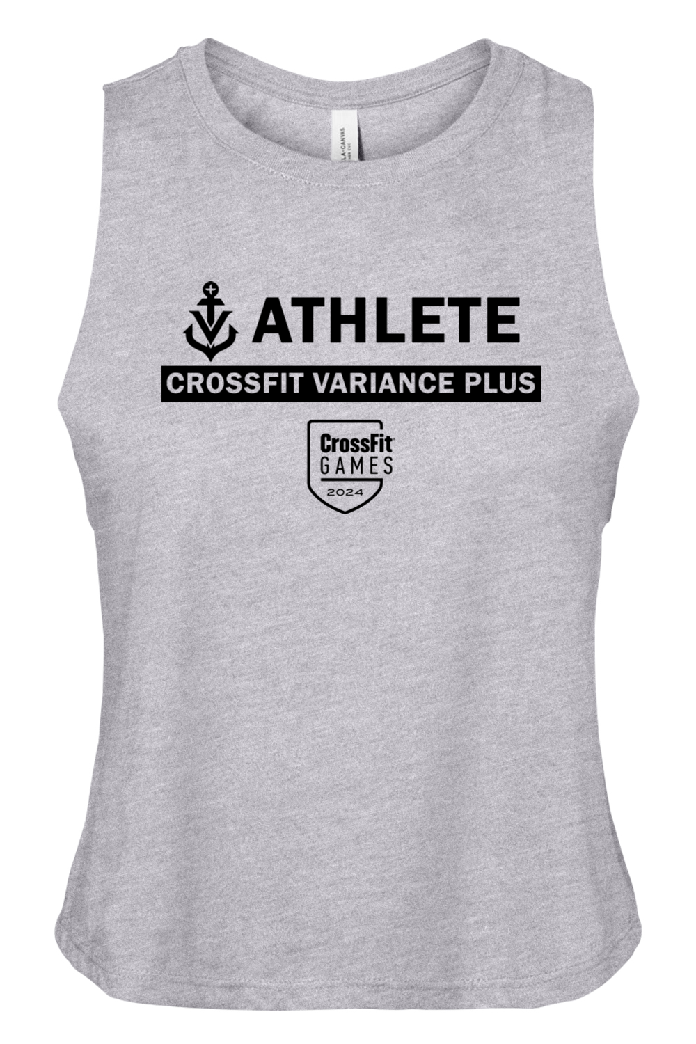 Athlete Games Women's Racerback Cropped Tank