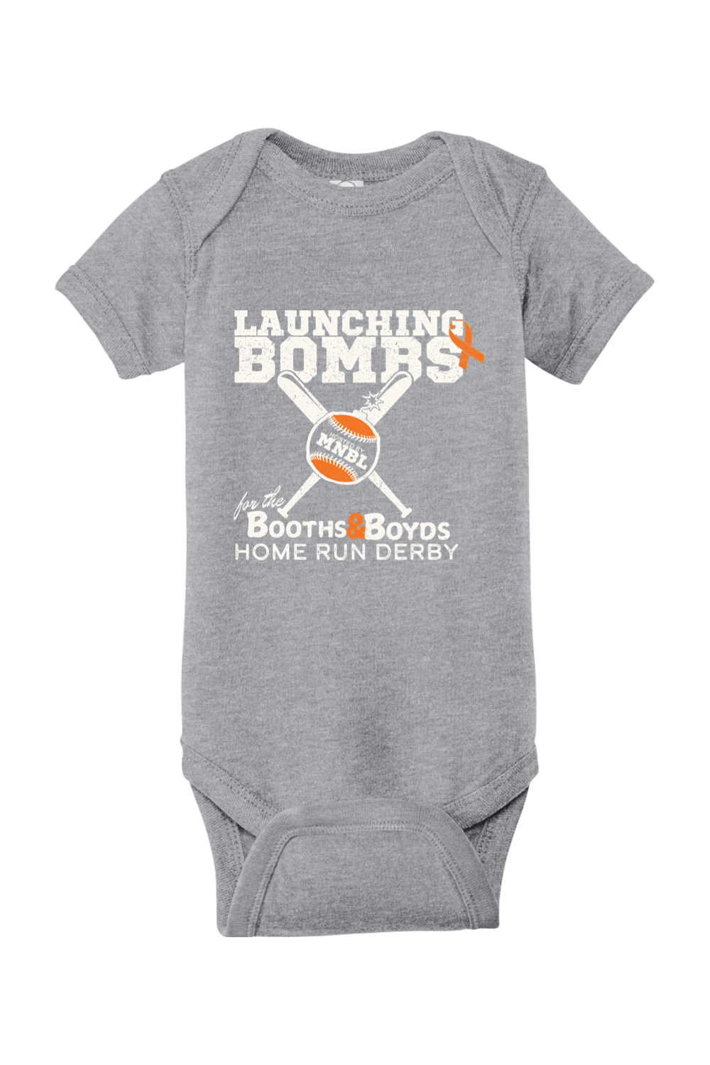 Home Run Derby for the Booths & Boyds Jersey Bodysuit - Infant