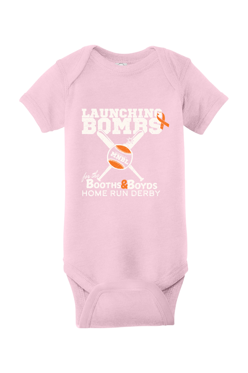 Home Run Derby for the Booths & Boyds Jersey Bodysuit - Infant