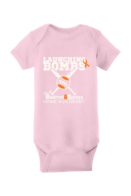 Home Run Derby for the Booths & Boyds Jersey Bodysuit - Infant