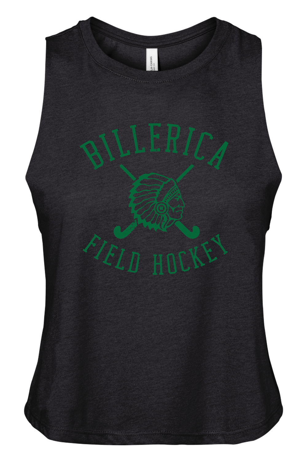 Billerica Field Hockey Women's Racerback Cropped Tank