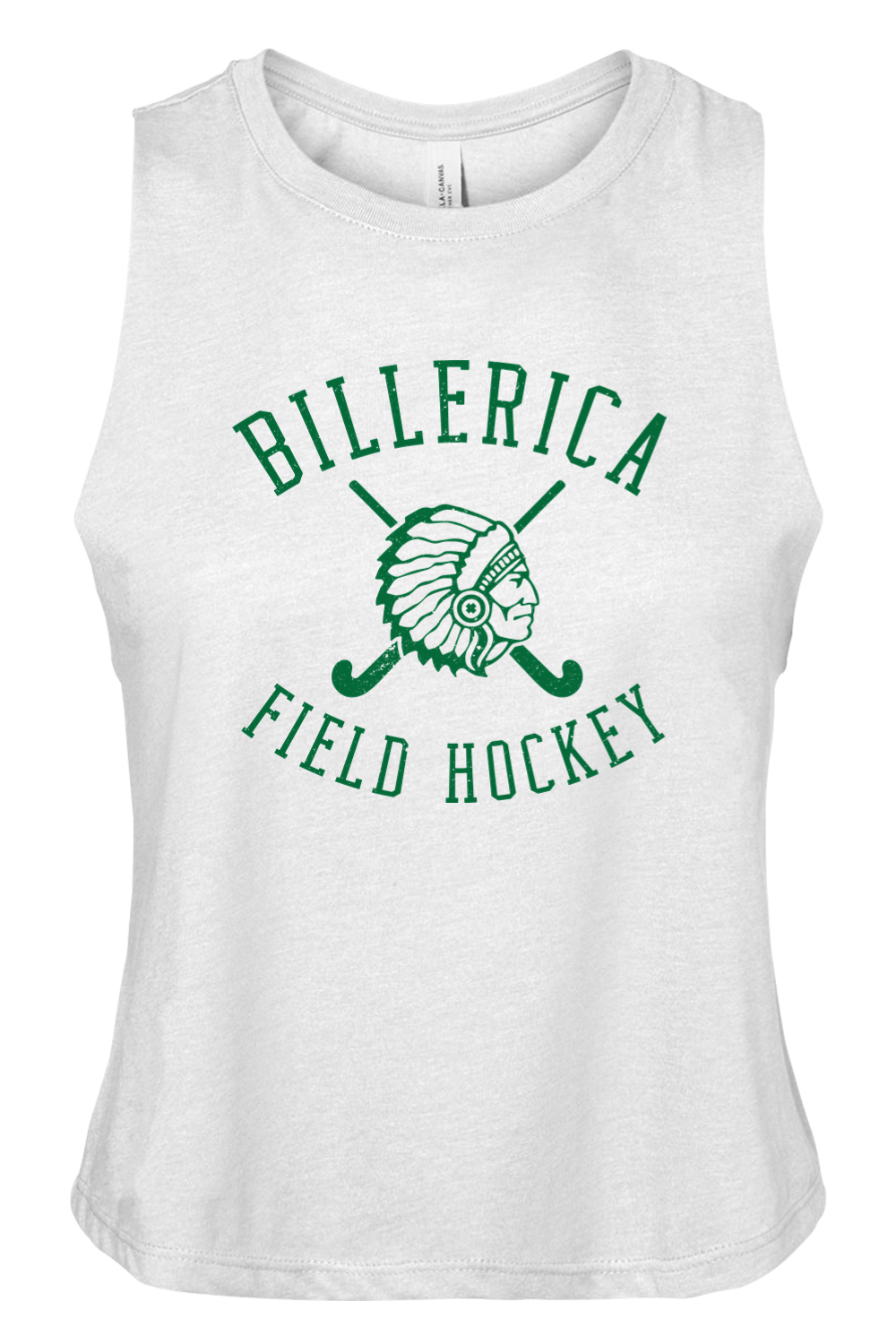 Billerica Field Hockey Women's Racerback Cropped Tank