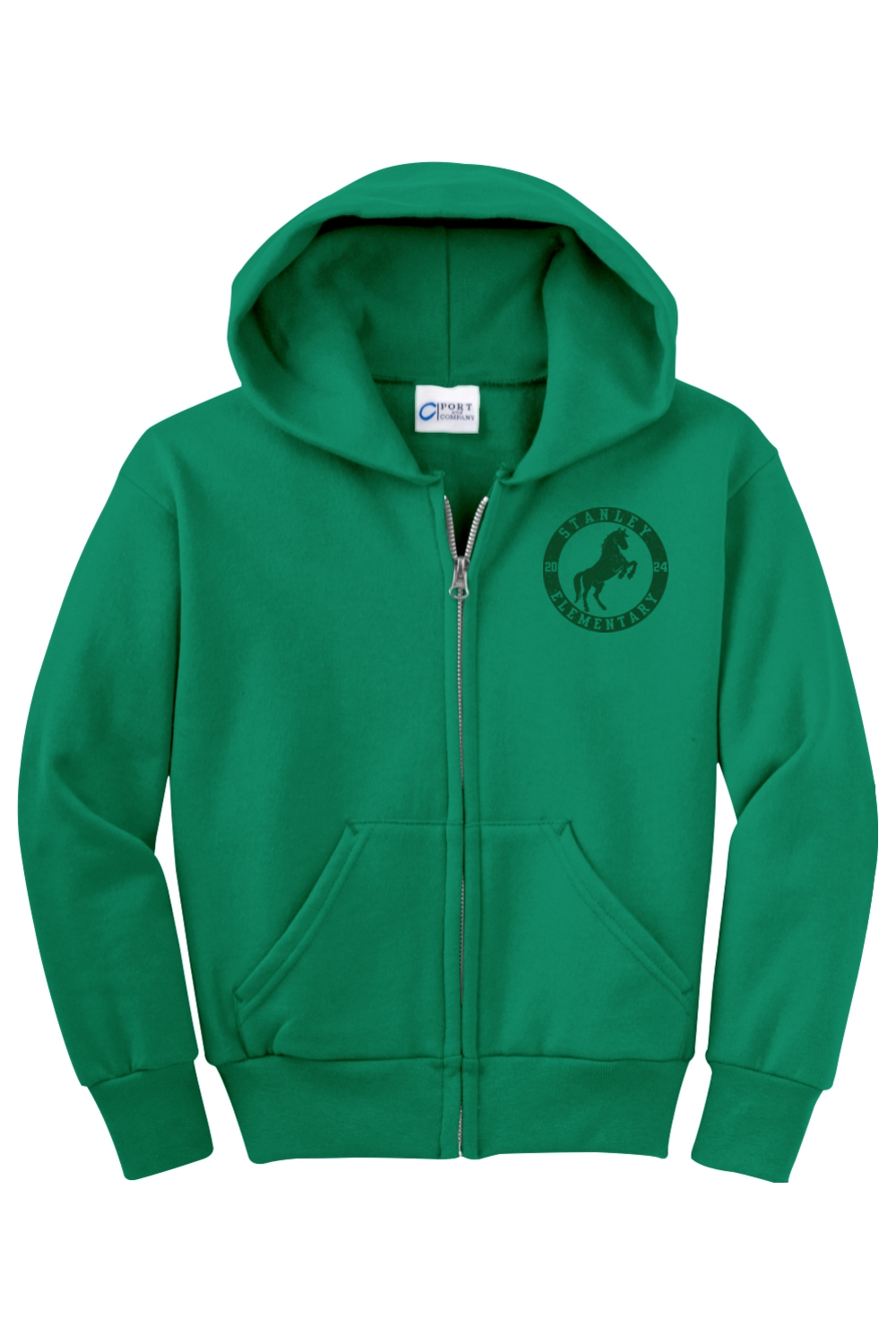 Stanley Elementary 2024 Youth Full-Zip Hoodie