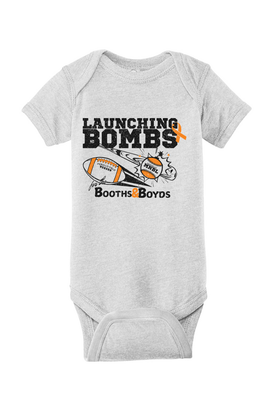 Launching Bombs for the Booths & Boyds Jersey Bodysuit - Infant