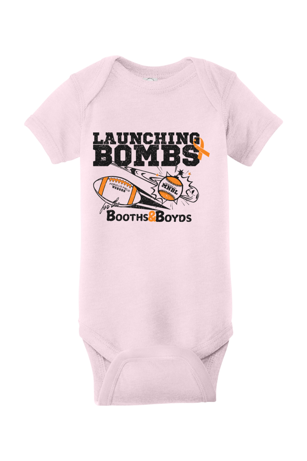 Launching Bombs for the Booths & Boyds Jersey Bodysuit - Infant