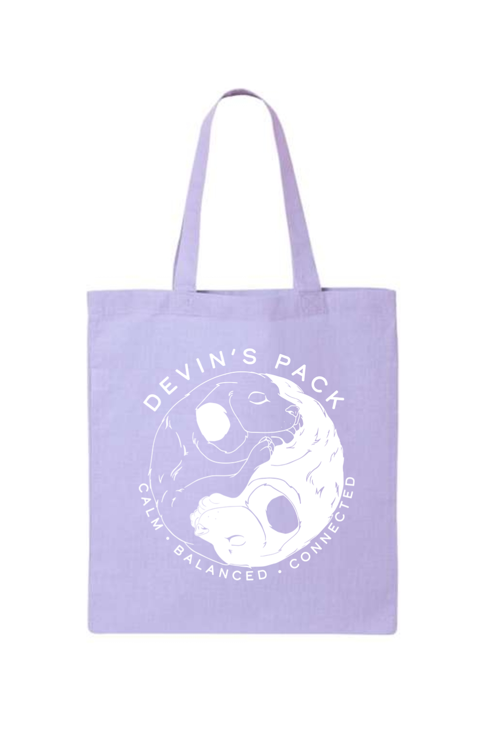 Devin's Pack Calm Balanced Connected Tote Bag