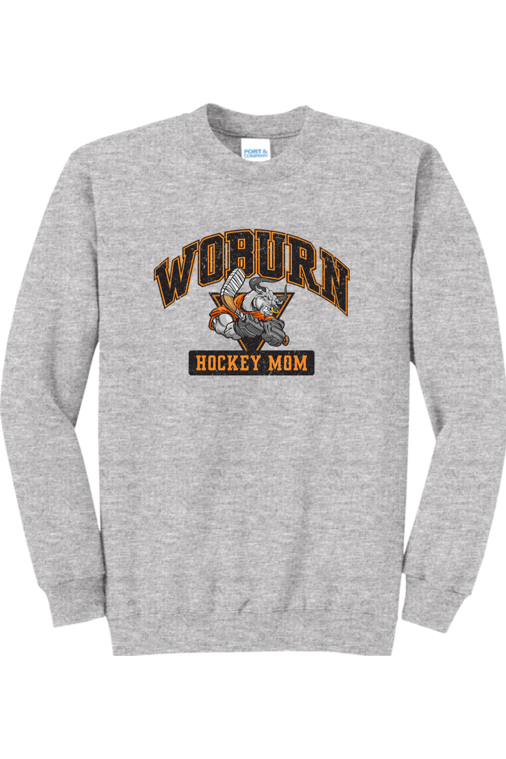 Woburn Hockey Mom Crewneck Sweatshirt - Adult Unisex