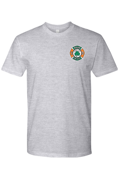 Local 971 Woburn Fire Dept. 100% Cotton Fitted T-Shirt - Unisex Adult