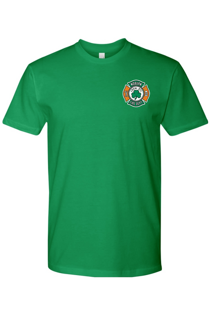 Local 971 Woburn Fire Dept. 100% Cotton Fitted T-Shirt - Unisex Adult