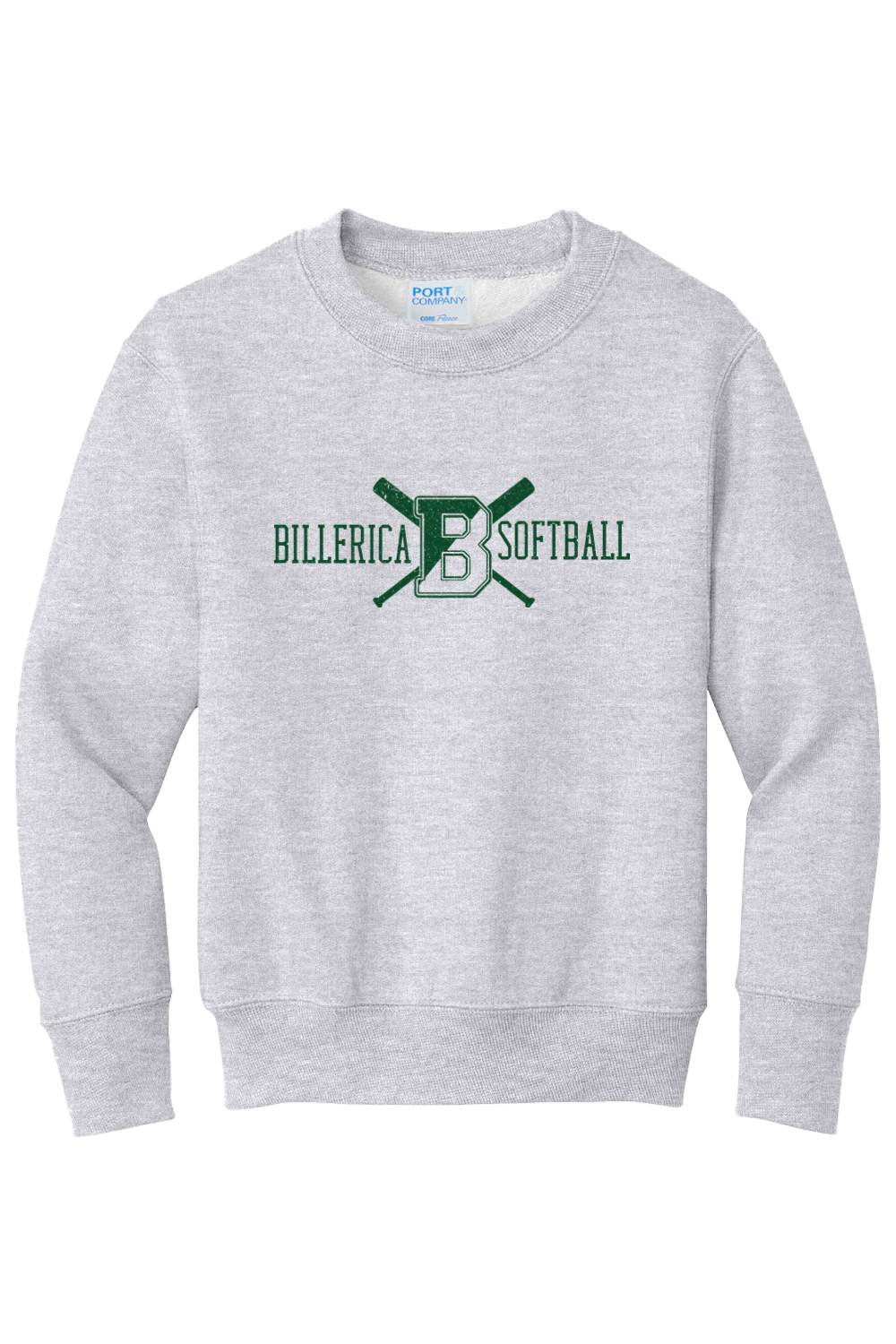 Billerica Softball Crewneck Sweatshirt - Youth