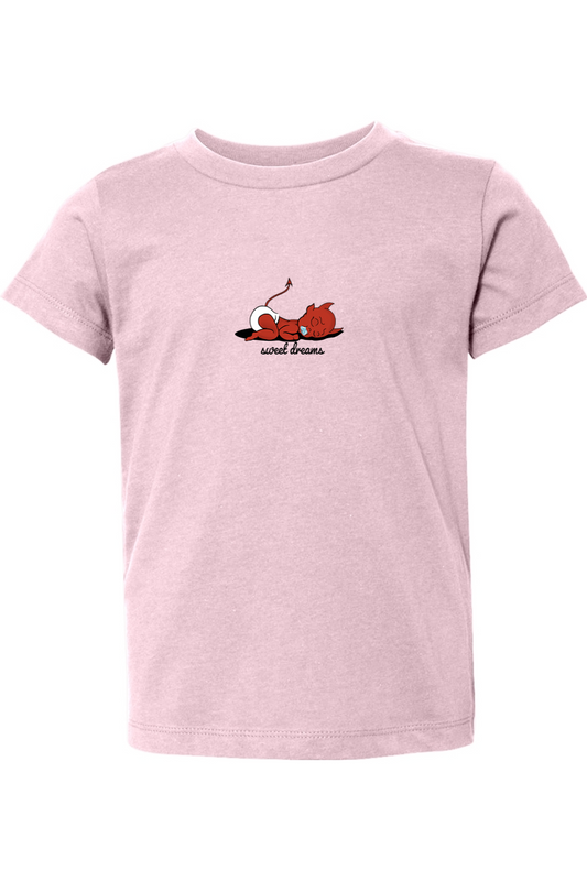 Sweet Dreams Little Devil Toddler Jersey Tee