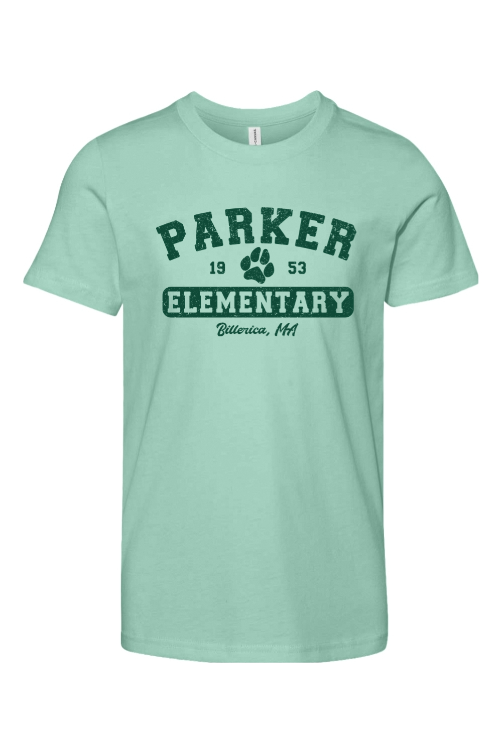 Parker Elementary Paw Jersey Tee - Youth