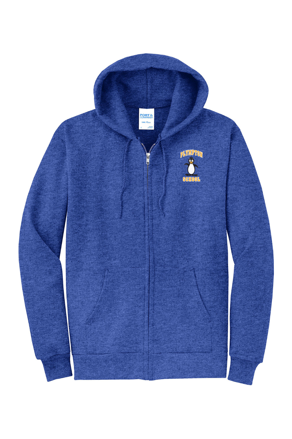 Plympton School Full-Zip Hoodie - Adult