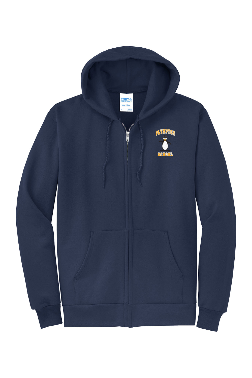 Plympton School Full-Zip Hoodie - Adult