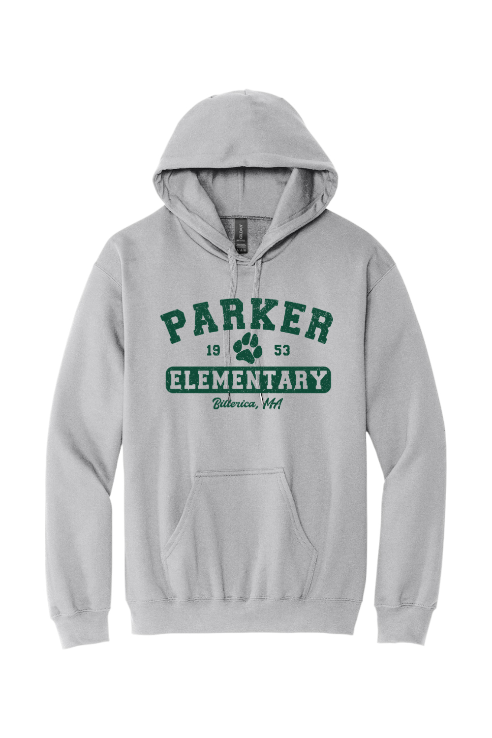 Parker Elementary Paw Hoodie - Unisex Adult