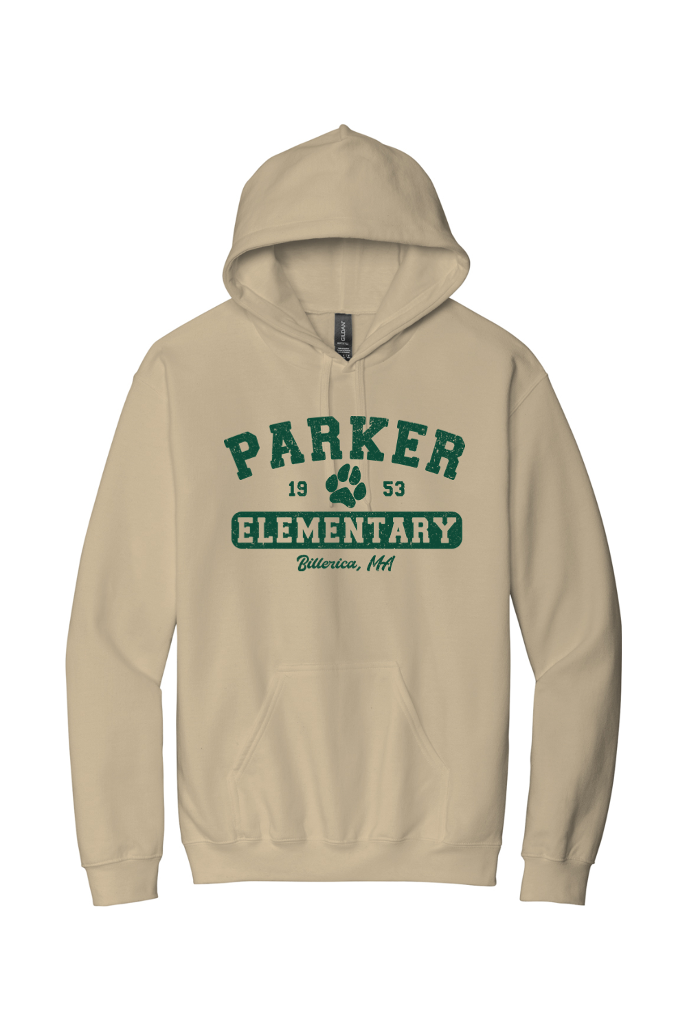 Parker Elementary Paw Hoodie - Unisex Adult