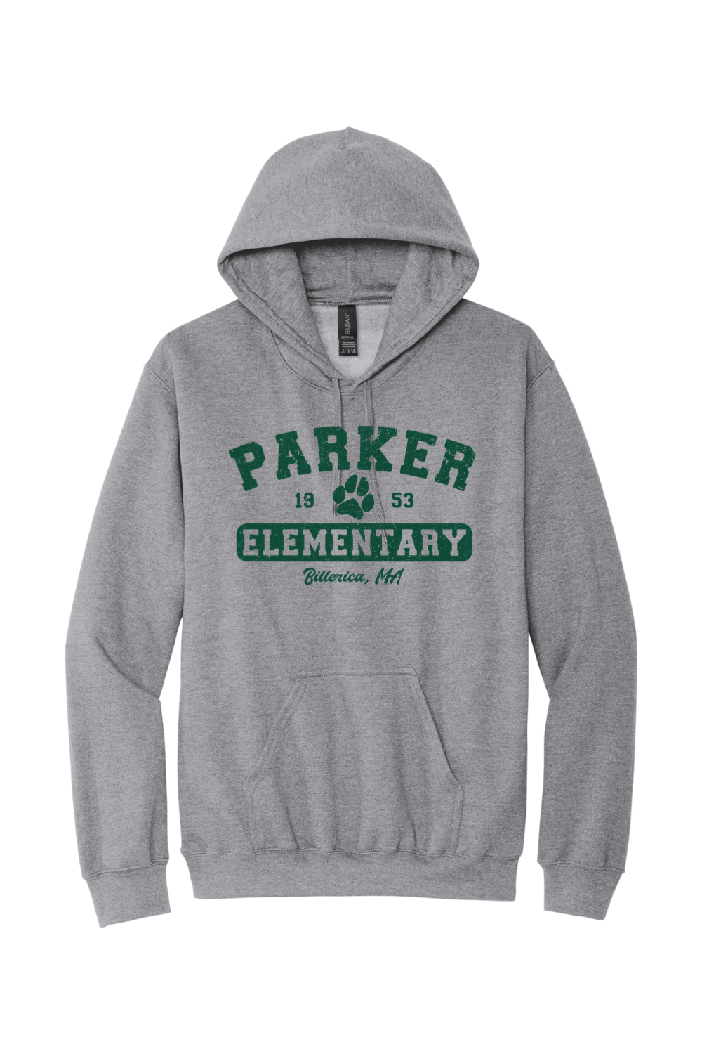 Parker Elementary Paw Hoodie - Unisex Adult