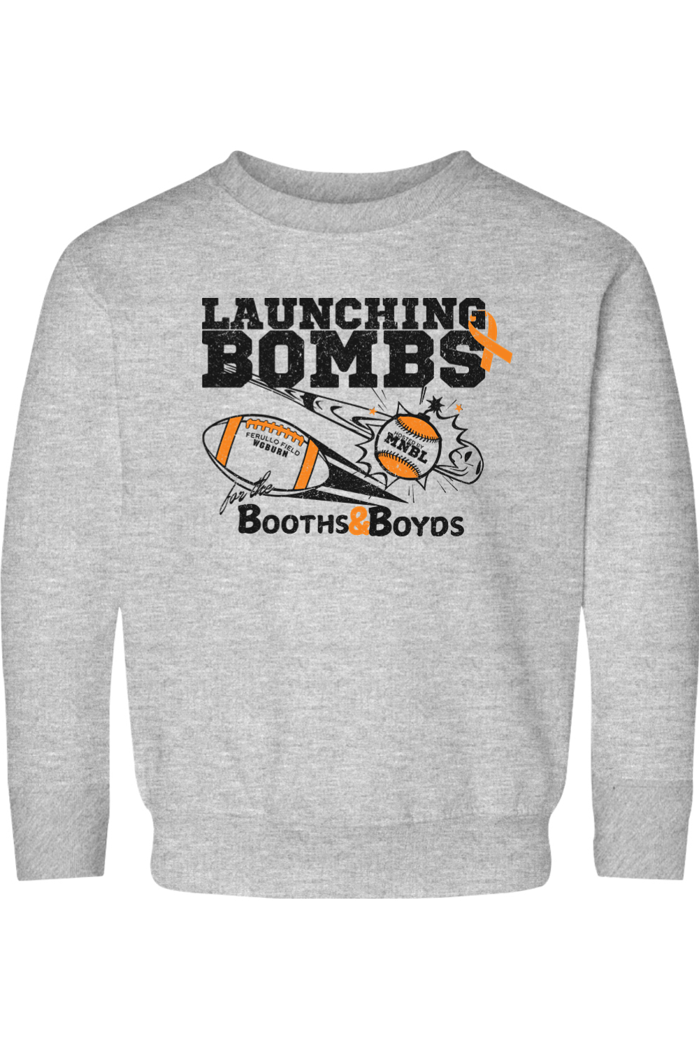 Launching Bombs for the Booths & Boyds Crewneck Sweatshirt - Toddler