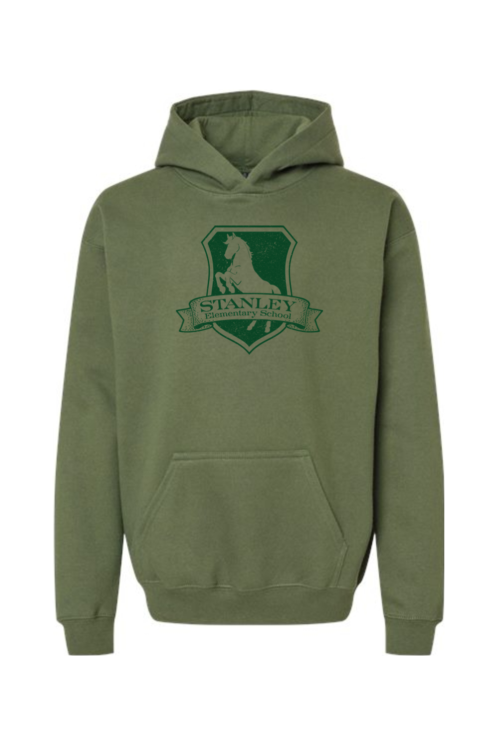 Stanley Elementary School Crest Youth Hoodie