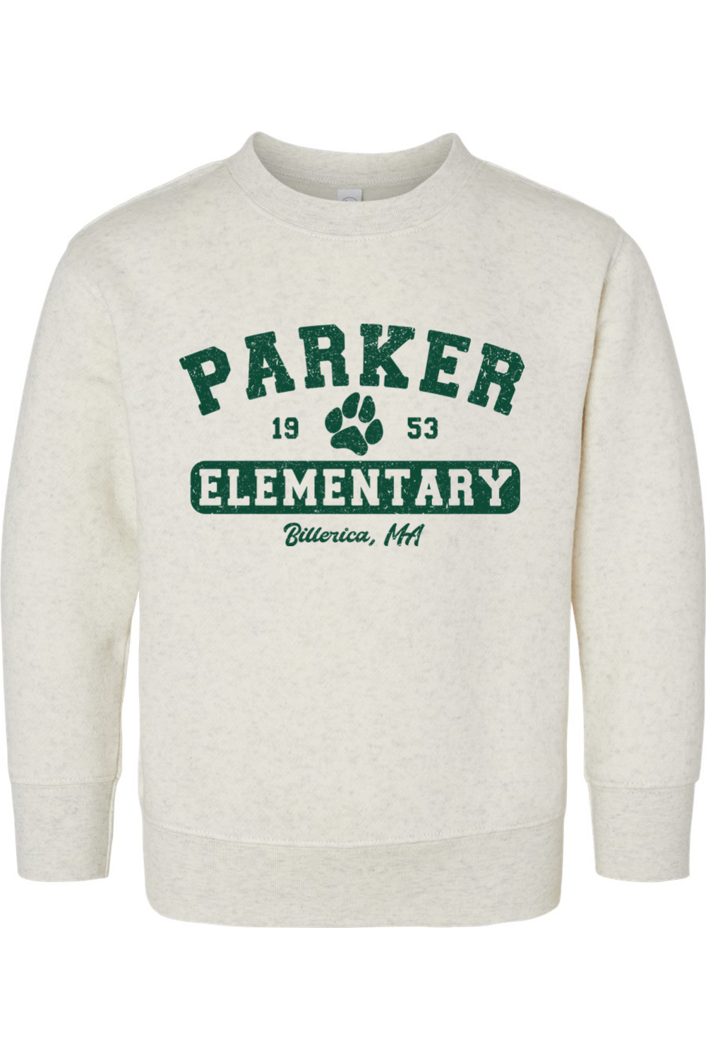 Parker Elementary Paw Crewneck Sweatshirt -Toddler/Youth